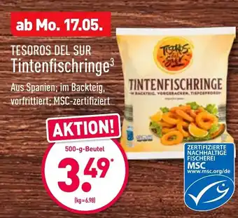 Aldi Nord Tesoros Del Sur Tintenfischringe 500g Beutel Angebot