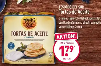 Aldi Nord Tesoros Del Sur Tortas de Aceite 120g Angebot