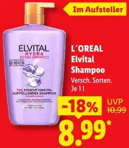 Lidl L'OREAL Elvital Shampoo Angebot