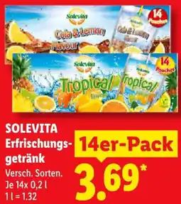 Lidl SOLEVITA Erfrischungsgetränk Angebot