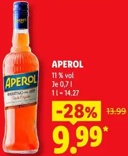 Lidl Aperol Angebot