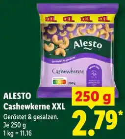 Lidl ALESTO Cashewkerne XXL Angebot