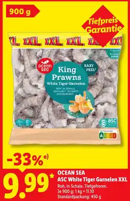 Lidl OCEAN SEA ASC White Tiger Garnelen XXL Angebot
