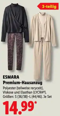 Lidl ESMARA Premium-Hausanzug Angebot
