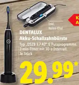 Lidl DENTALUX Akku-Schallzahnbürste Angebot