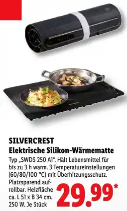 Lidl SILVERCREST Elektrische Silikon-Wärmematte Angebot