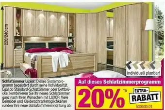 Möbel Boss Schlafzimmer Luxor Angebot