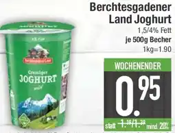 E-Center Berchtesgadener Land Joghurt Angebot