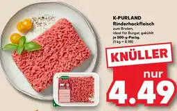 Kaufland K-PURLAND Rinderhackfleisch Angebot