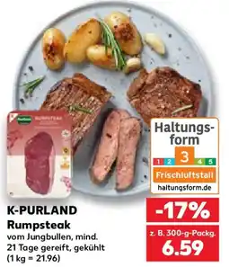 Kaufland K-PURLAND Rumpsteak Angebot