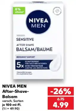 Kaufland NIVEA MEN After-Shave-Balsam Angebot