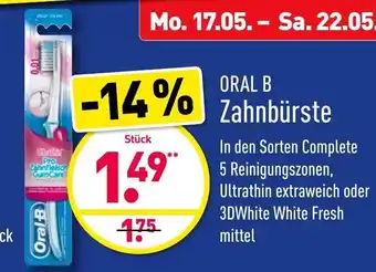 Aldi Nord Oral B Zahnbürste Angebot