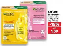 Kaufland GARNIER Tuchmaske Angebot