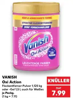 Kaufland VANISH Oxi Action Angebot