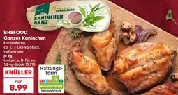 Kaufland BREFOOD Ganzes Kaninchen Angebot