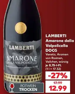 Kaufland LAMBERTI Amarone della Valpolicella DOCG Angebot
