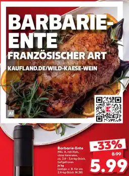 Kaufland Barbarie-Ente Angebot