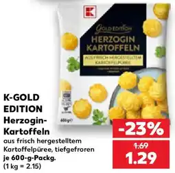 Kaufland K-GOLD EDITION Herzogin-Kartoffeln Angebot