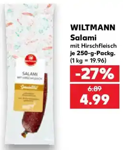 Kaufland WILTMANN Salami Angebot