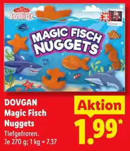 Lidl DOVGAN Magic Fisch Nuggets Angebot
