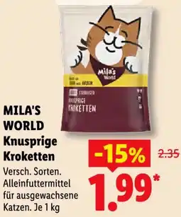 Lidl MILA'S WORLD Knusprige Kroketten Angebot