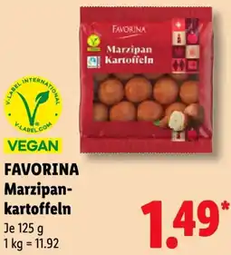 Lidl FAVORINA Marzipan-kartoffeln Angebot