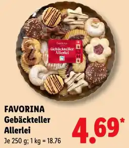 Lidl FAVORINA Gebäcksteller Allerlei Angebot