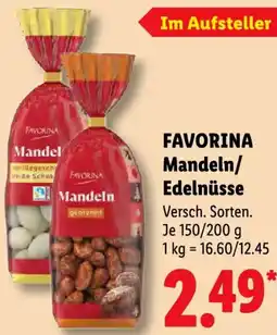 Lidl FAVORINA Mandeln Angebot