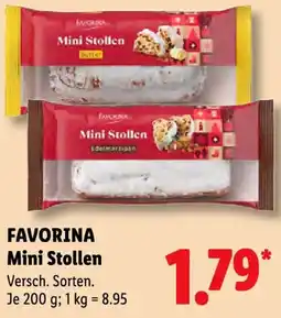 Lidl FAVORINA Mini Stollen Angebot