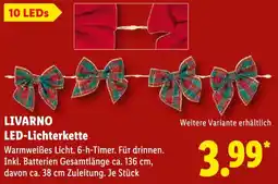 Lidl LIVARNO LED-Lichterkette Angebot
