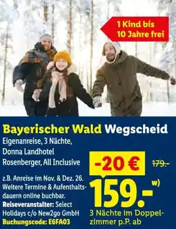 Lidl Bayerischer Wald Wegecheid Angebot