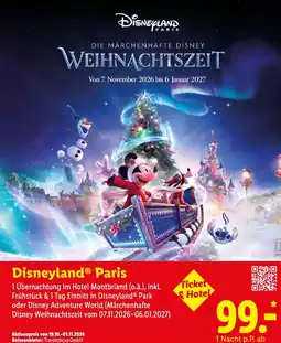 Lidl Disneyland® Paris Angebot