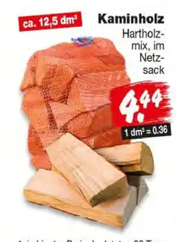 Repo Markt Kaminholz Hartholz-mix Angebot