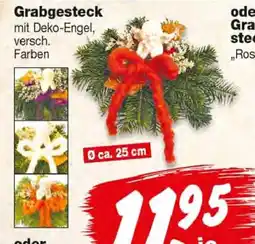 Repo Markt Grabgesteck mit Deko-Engel Angebot