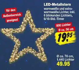 Repo Markt LED-Metallstern Angebot