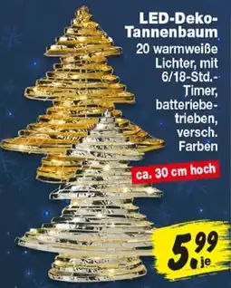 Repo Markt LED-Deko-Tannenbaum Angebot