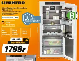 Expert Technomarkt LIEBHERR Kühlschrank ohne Gefrierfach IRBbsi 4170 Angebot