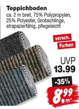 Repo Markt Teppichboden Angebot