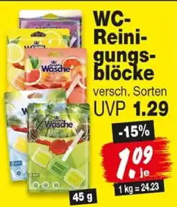 Repo Markt WC-Reinigungsblöcke Wasche Angebot
