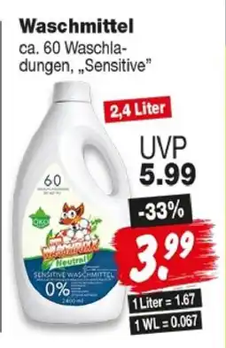 Repo Markt Waschmittel Neutrall Angebot