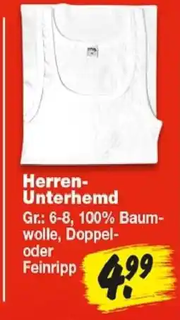 Repo Markt Herren-Unterhemd Angebot