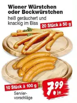 Repo Markt Wiener Würstchen oder Bockwürstchen Angebot
