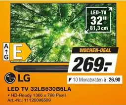 Expert Technomarkt LG LED TV 32LB630B6LA Angebot
