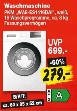 Repo Markt Waschmaschine PKM Angebot
