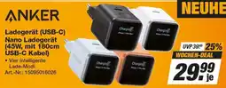 Expert Technomarkt ANKER Ladegerät (USB-C) Nano Ladegerät Angebot