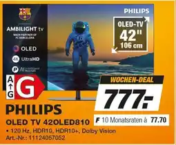 Expert Technomarkt PHILIPS OLED TV 42OLED810 Angebot