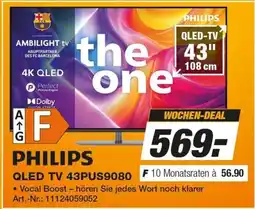 Expert Technomarkt PHILIPS QLED TV 43PUS9080 Angebot