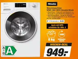 Expert Technomarkt Miele Waschmaschine WWC 384 WCS SneakerWash Angebot