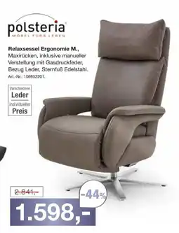 Möbel Inhofer polsteria Relaxsessel Ergonomie M. Angebot