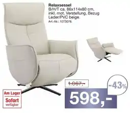 Möbel Inhofer Relaxsessel Angebot